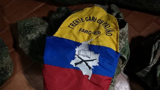 Los sujetos se habrían identificado como integrantes de la estructura Carlos Patiño, disidencia de las Farc. Foto: Colprensa