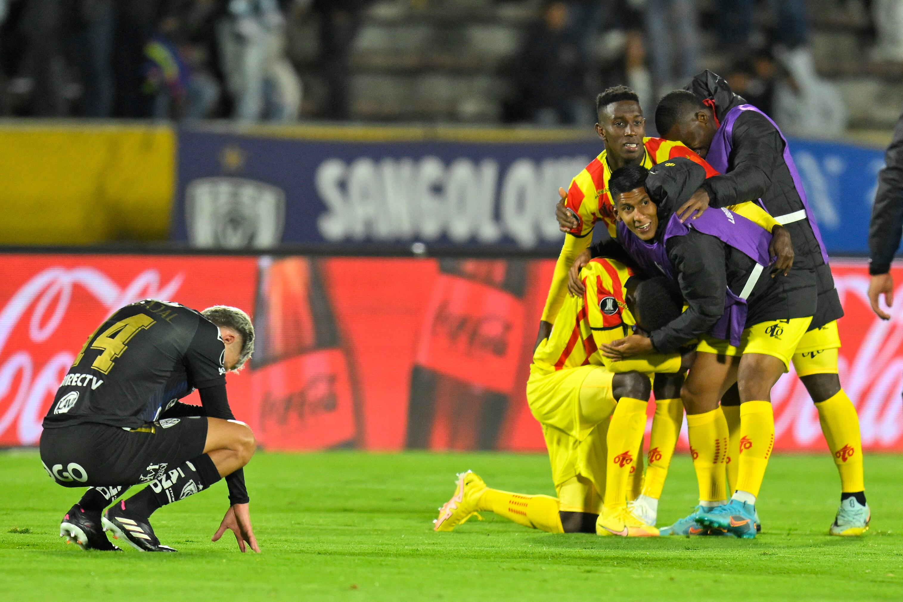 Deportivo Pereira se clasificó a cuartos de final de la Copa Libertadores. (Foto: Rodrigo BUENDIA / AFP) (Photo by RODRIGO BUENDIA/AFP via Getty Images)