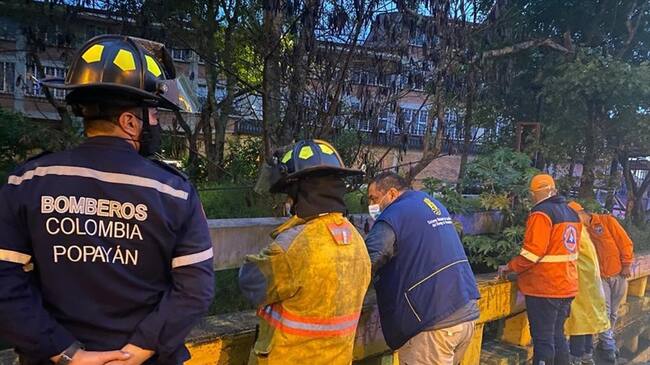 Las autoridades intensificarán las labores de búsqueda en el río . Foto: Gestión del Riesgo