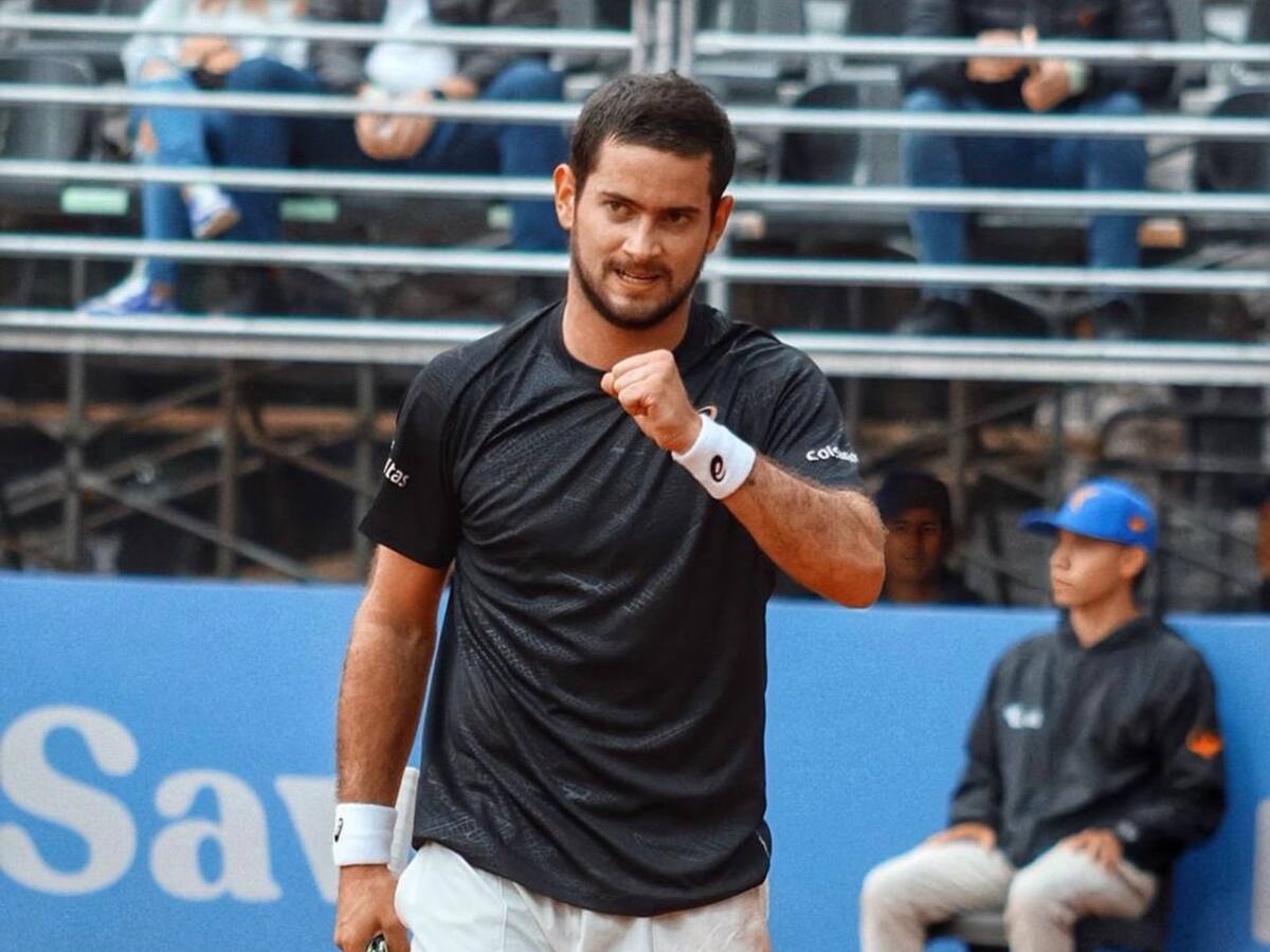 Nicolás Mejía se proclamó campeón del ATP Challenger de Bogotá y logró su segundo trofeo del 2025