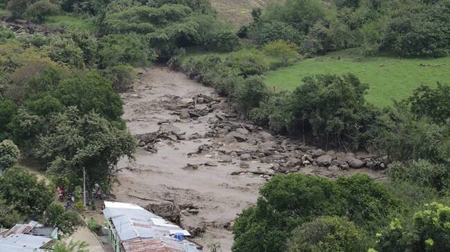 Hay alerta roja por incrementos súbitos en quebradas y arroyos en los departamentos de Atlántico y Bolívar. Foto: Colprensa
