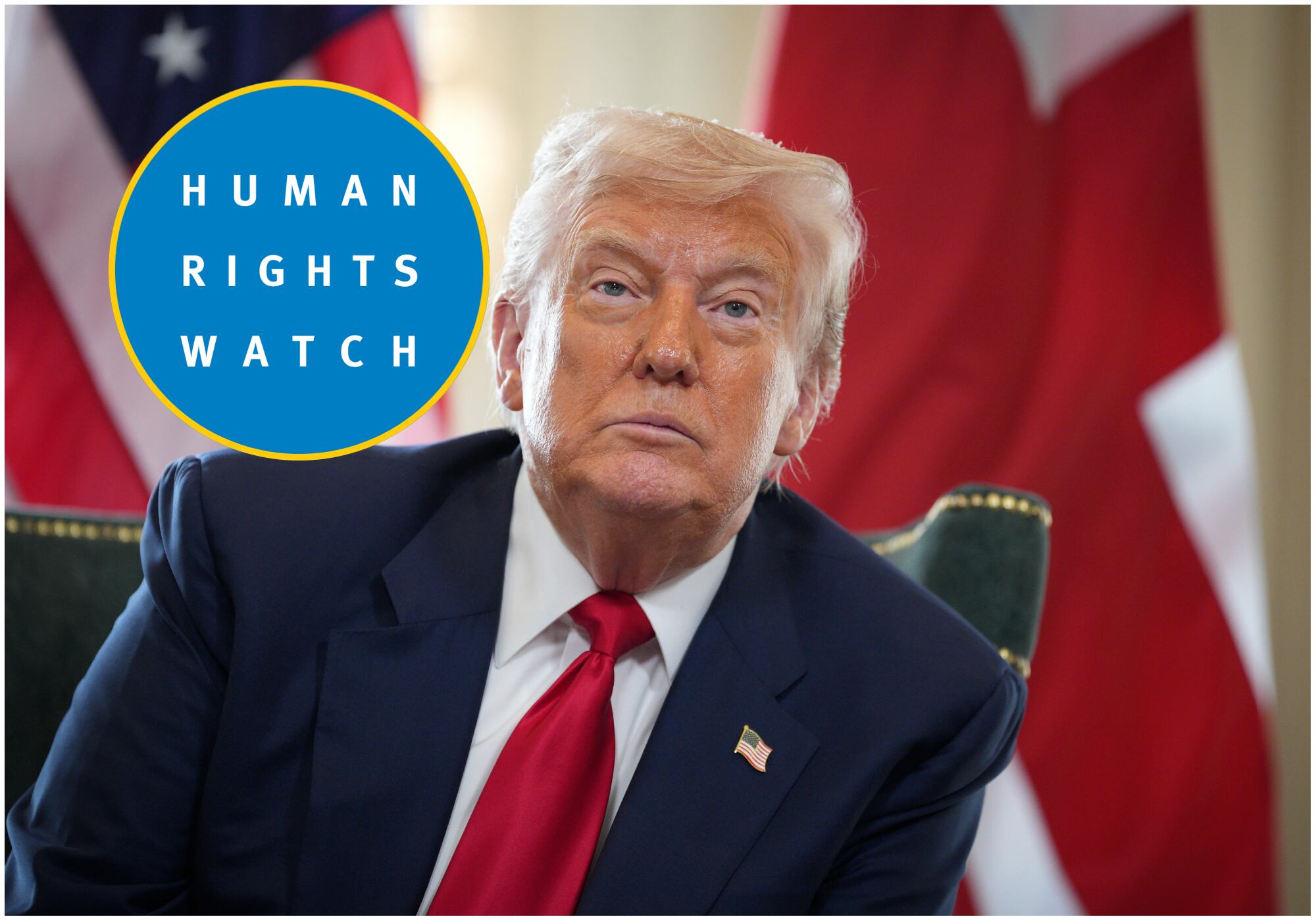 HRW advirtió sobre “manipulación” en informe de derechos humanos del Gobierno de Trump. Foto: Getty Images.