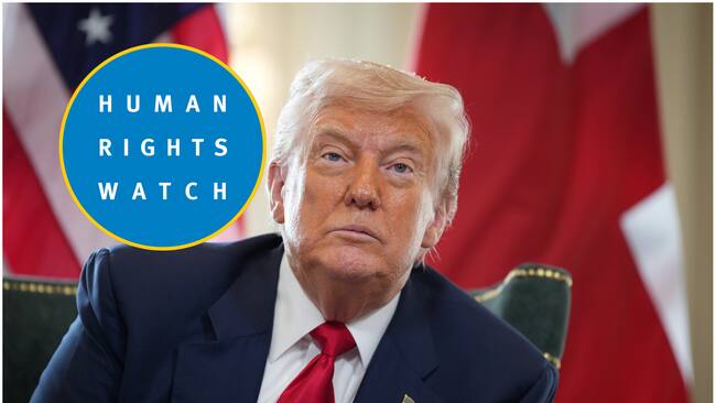 HRW advirtió sobre “manipulación” en informe de derechos humanos del Gobierno de Trump. Foto: Getty Images.