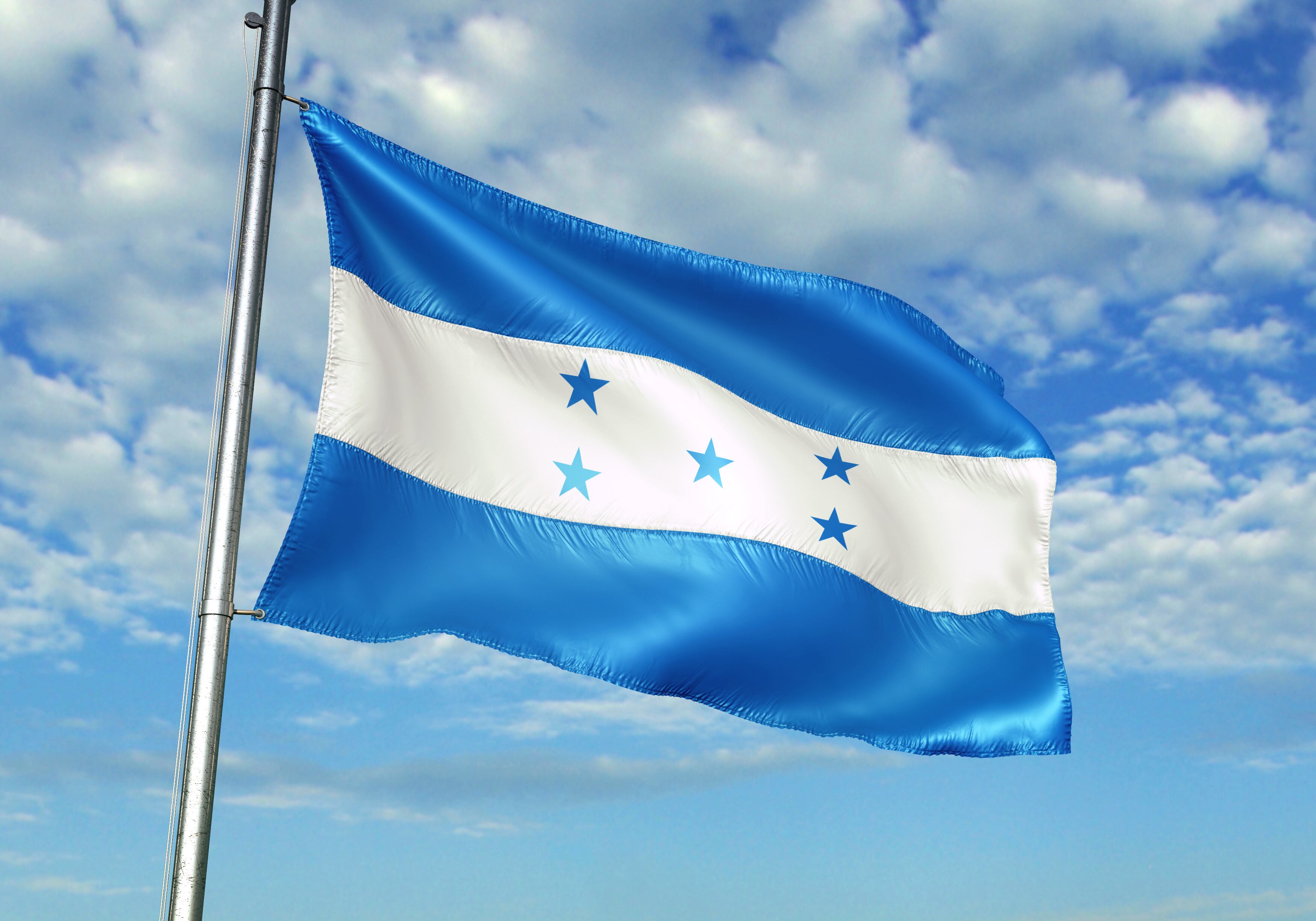 Bandera de Honduras imagen de referencia. Foto: Getty Images.
