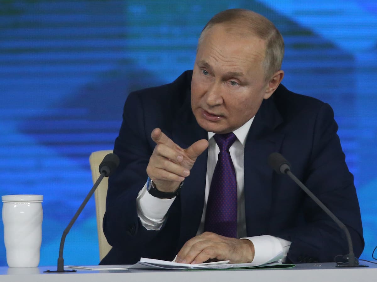 Putin acusó a EE.UU. de ignorar sus peticiones de seguridad ante la crisis con Ucrania