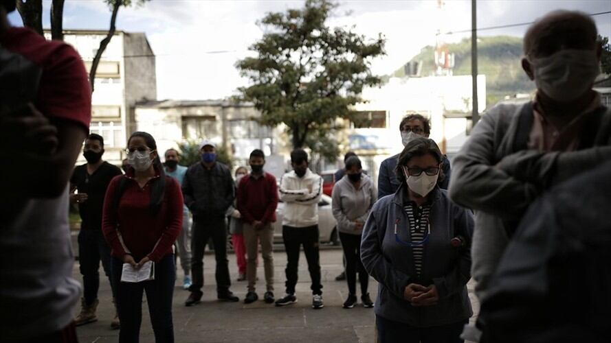 Casos de coronavirus en Colombia. Foto: Colprensa