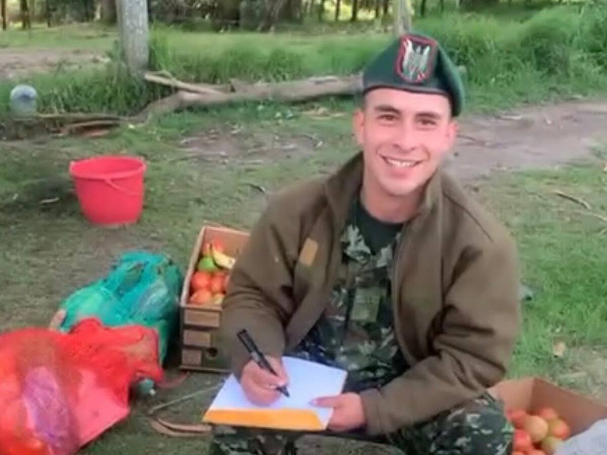 David Pachón Rivera, el soldado que sueña con crear una fundación para el crecimiento de la infancia