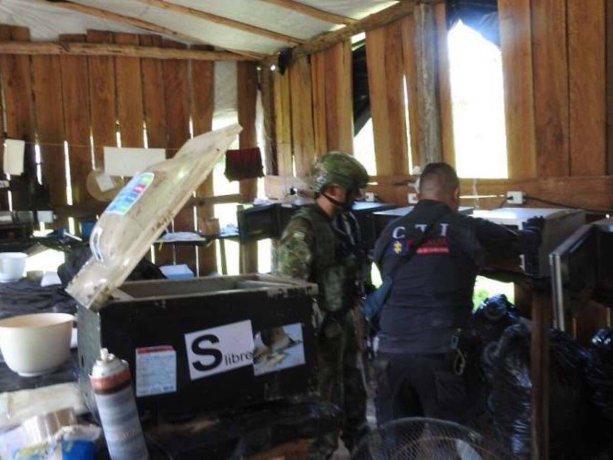 Destruyen complejo para el procesamiento de Clorhidrato de cocaína del ELN