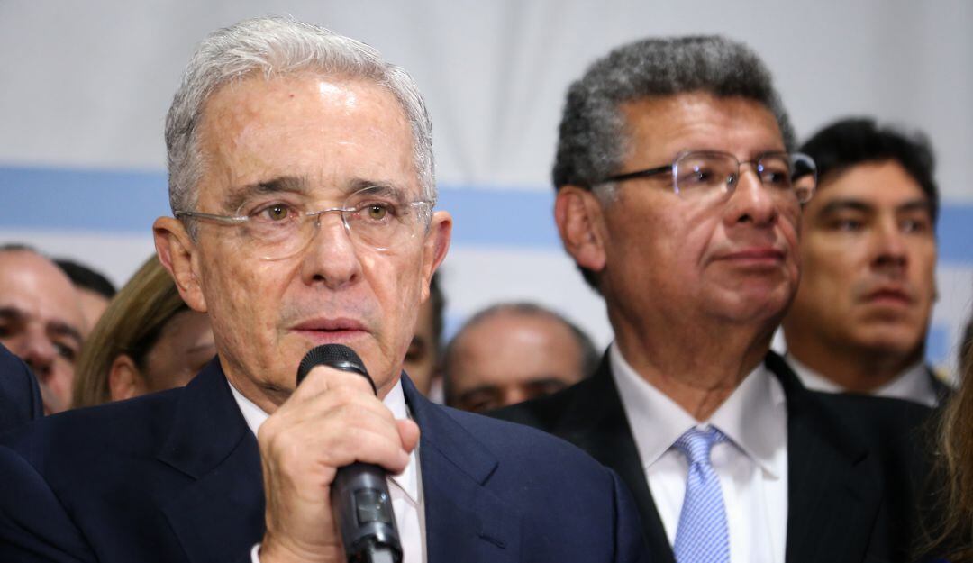 Álvaro Uribe, expresidente de Colombia. Foto: Colprensa.