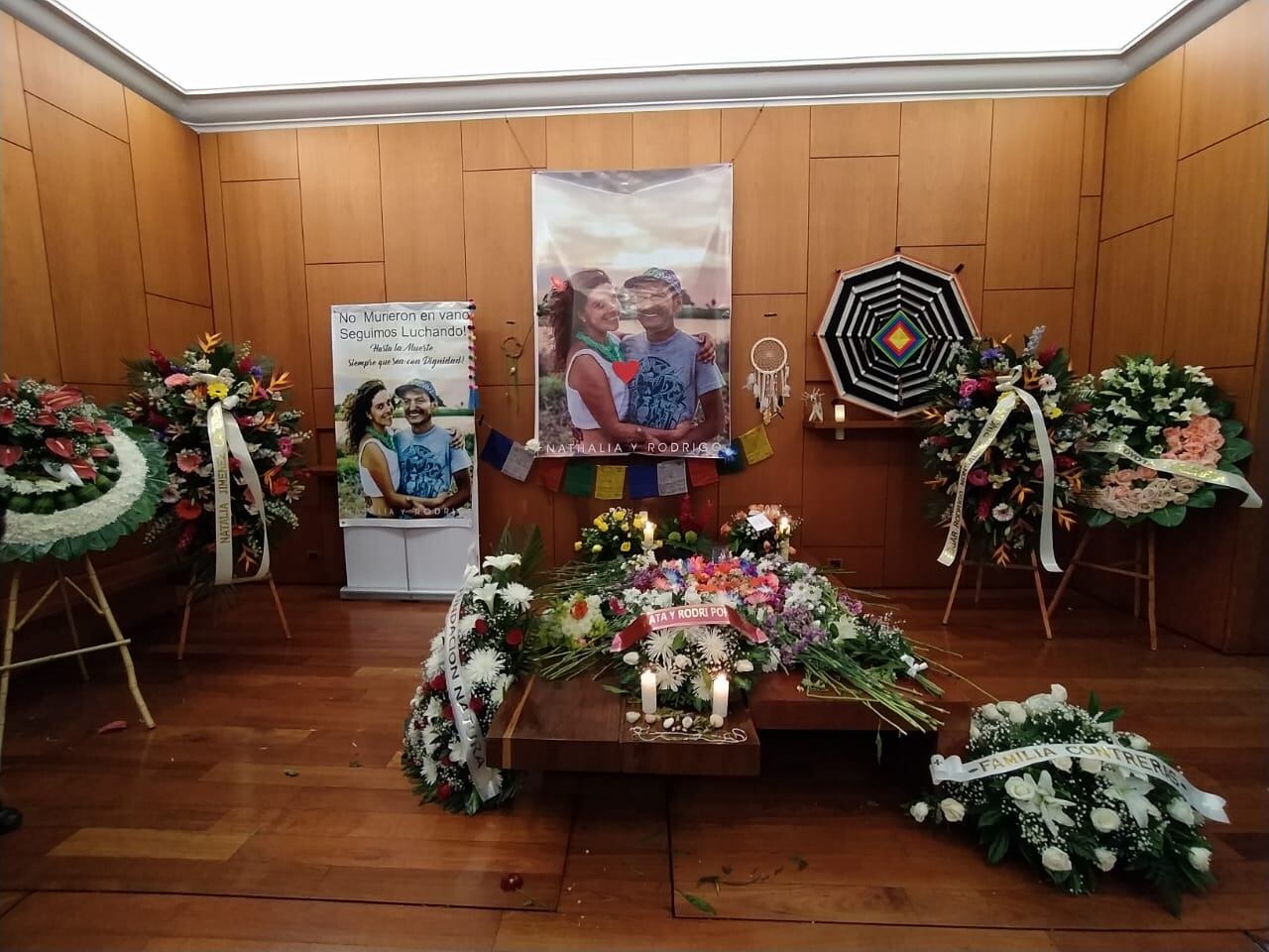 Bogotá. Diciembre 25 de 2019. Se cumple este miércoles en Bogotá la velación de Natalia Jiménez y Rodrigo Monsalve. (Colprensa - Camila Díaz)