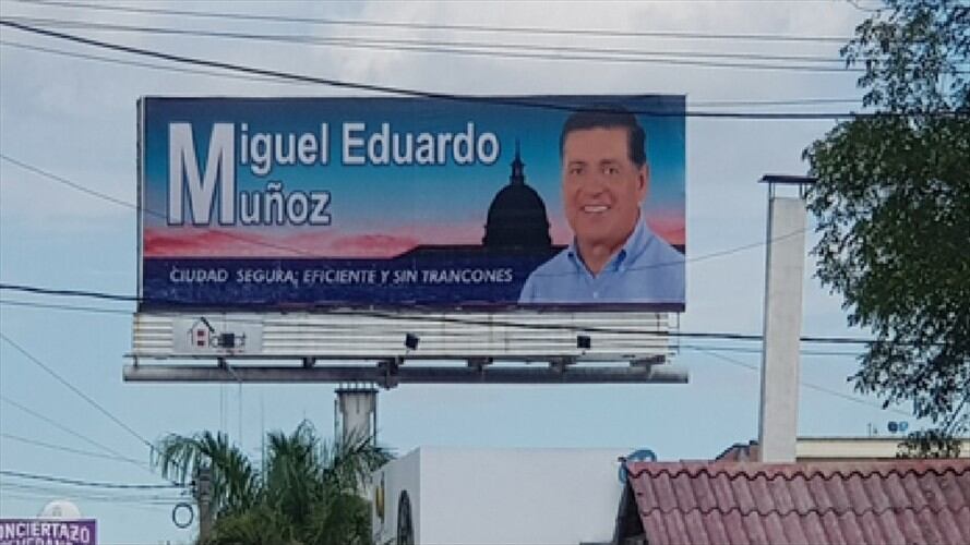 Publicidad política extemporánea en Cauca. Foto: Cortesía  Oscar Ospina