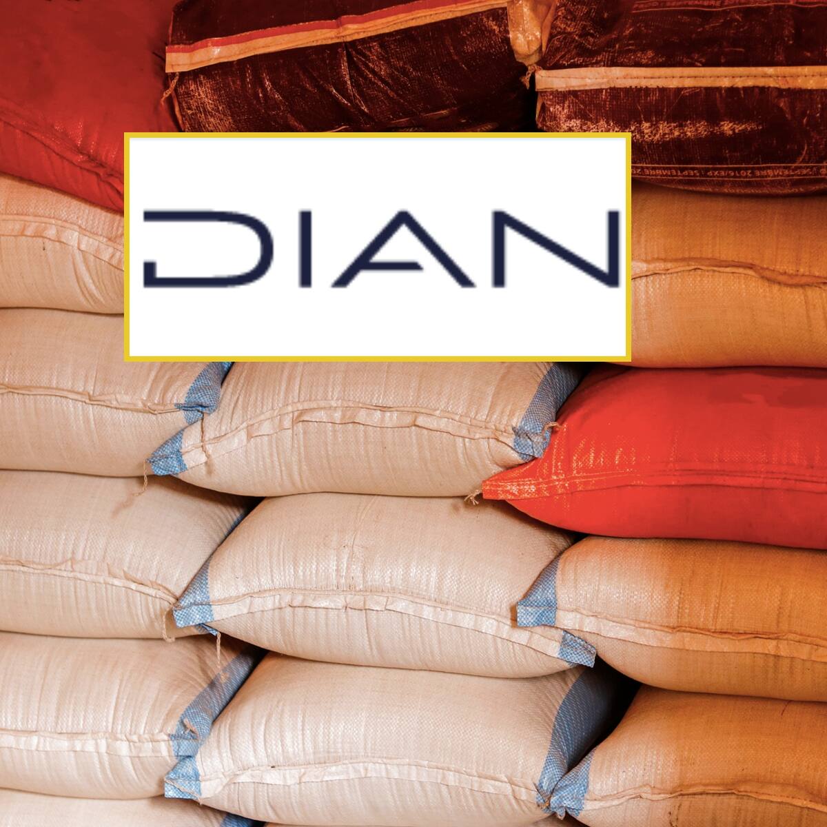 Dian ha incautado cientos de toneladas de arroz de contrabando, ¿en cuánto están avaluadas?