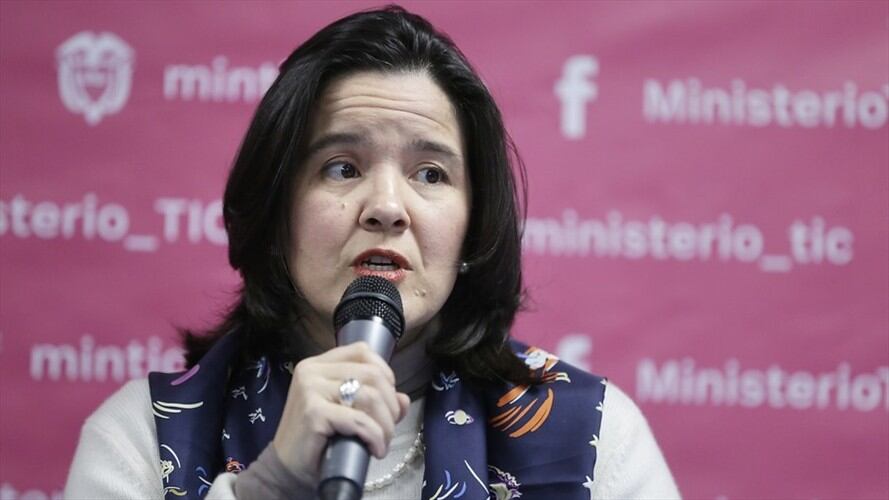 La ministra de las Tic, Sylvia Constaín. Foto: Colprensa