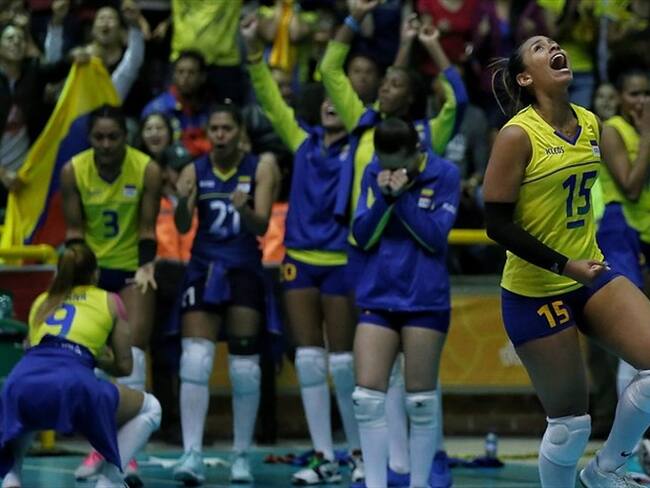 En nombre de todos los colombianos, el presidente Duque les expresó que han dejado en alto el nombre del país.. Foto: Colprensa