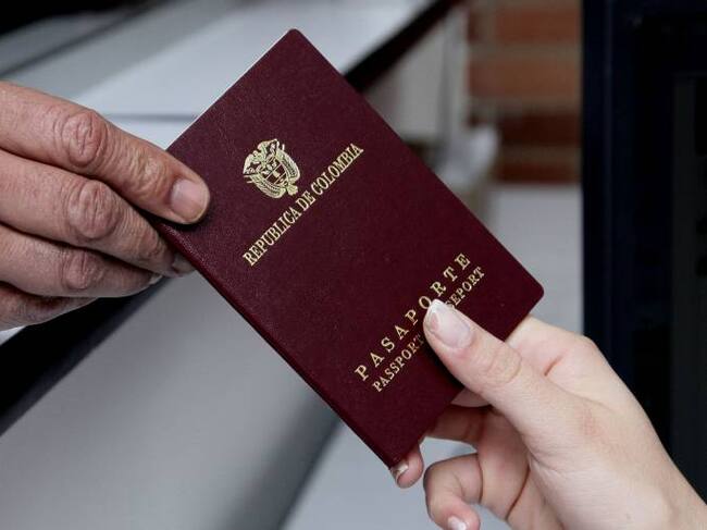 Pasaporte de Colombia. Foto: Colprensa