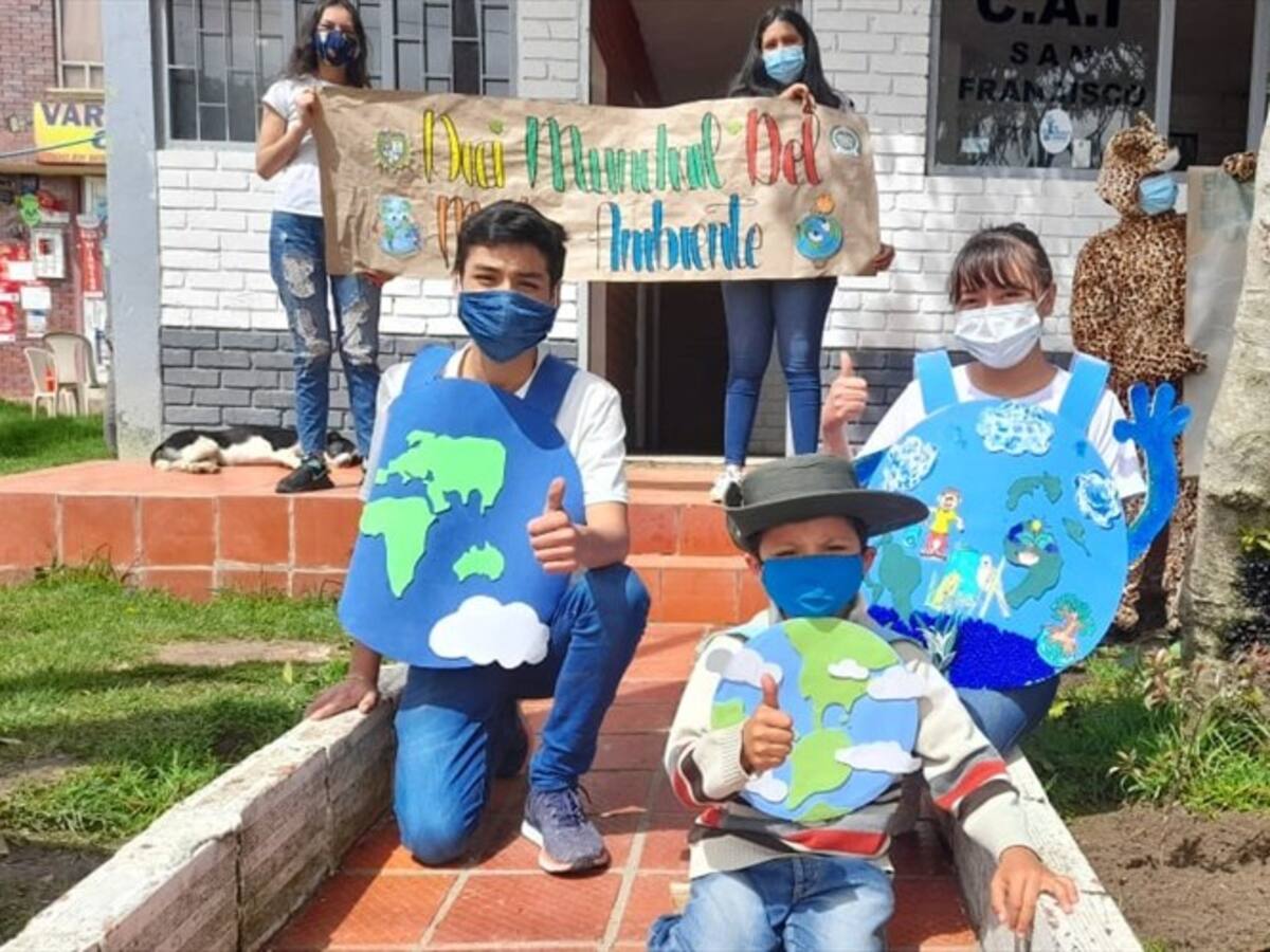 Más de 160 plantas fueron sembradas en Tunja en el Día Mundial del Medio Ambiente