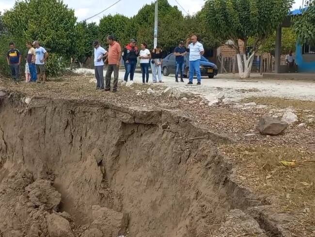 Erosión en zona rural de El Banco/ Wilder Álvarez