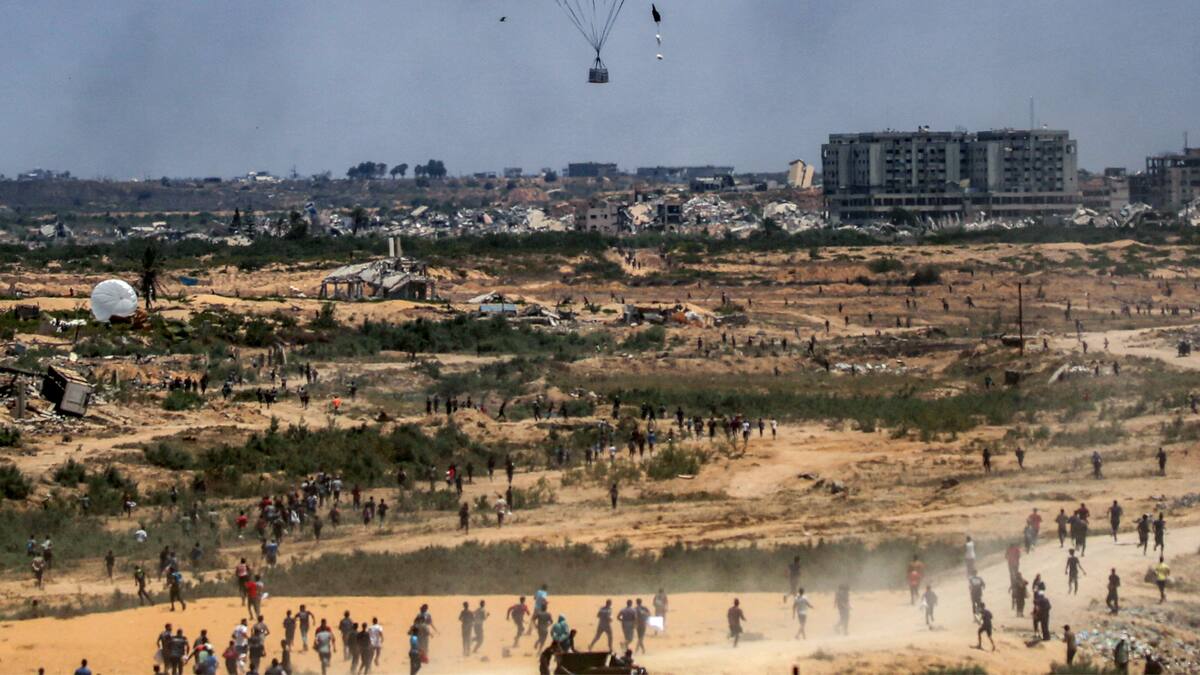 Israel abrirá dos puntos de ayuda en el sur de Gaza para la población evacuada del norte