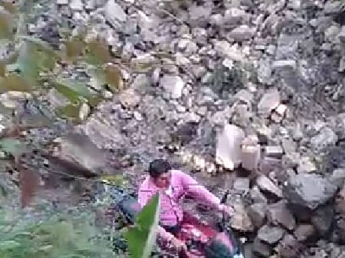 Campesinos de Guadalupe incomunicados por deslizamiento de tierra
