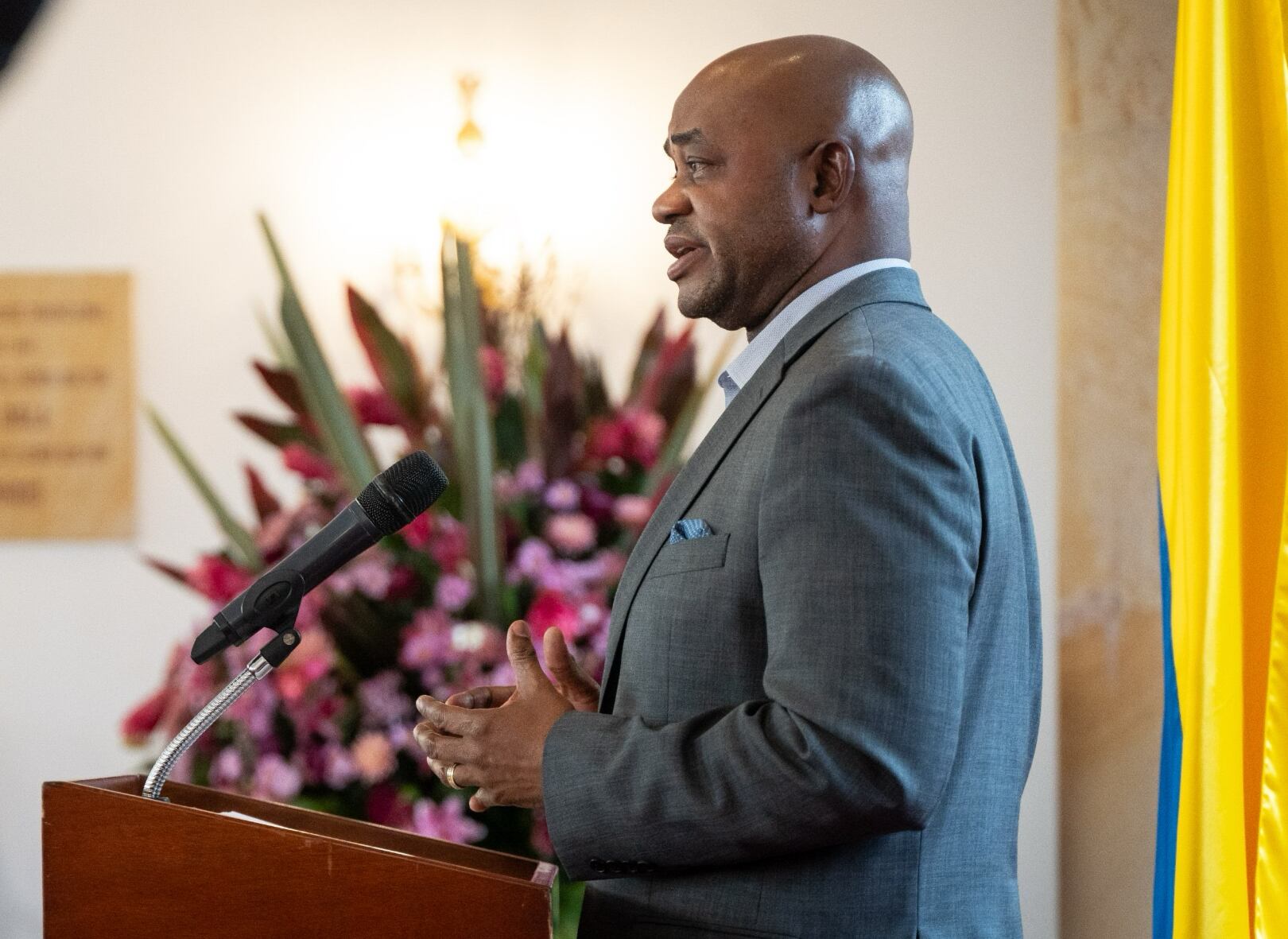 El canciller colombiano Luis Gilberto Murillo. Foto: EFE.