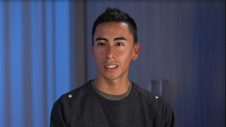 Iván Sosa nuevo colombiano en el Team Sky. Foto: Cortesía Team Sky