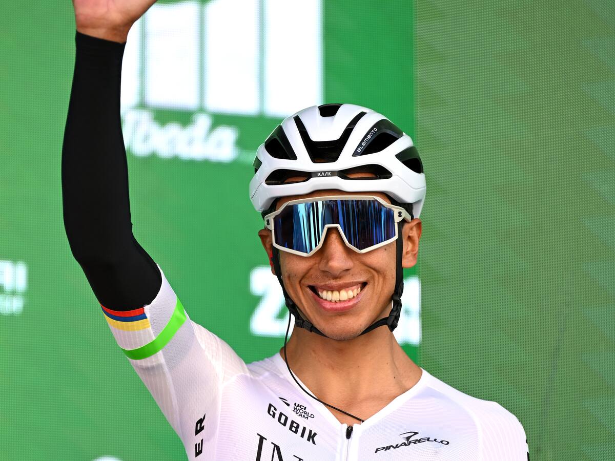 Egan Bernal sufrió un accidente en la Clásica de Jaén