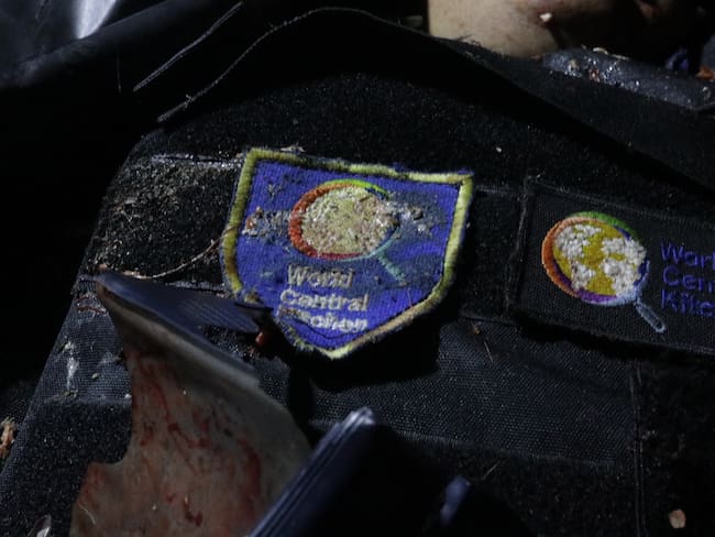 Miembros de World Central Kitchen fueron asesinados por Israel en Gaza. Foto: EFE/EPA/MOHAMMED SABER