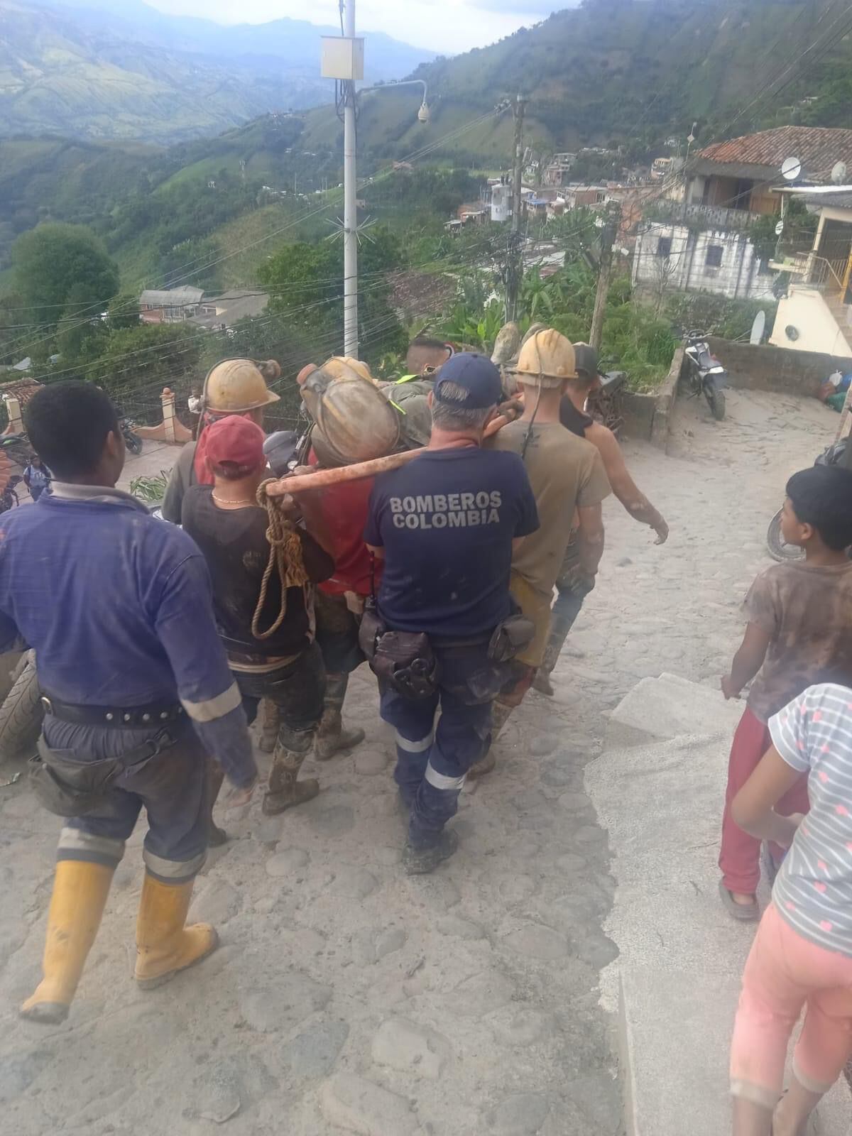 Crédito: Bomberos Marmato, Caldas.