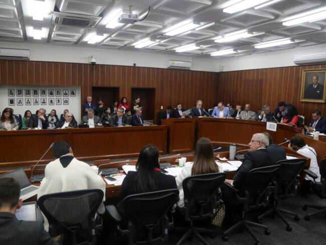 Comisión Cuarta del Senado. Foto: (Colprensa-Catalina Olaya)