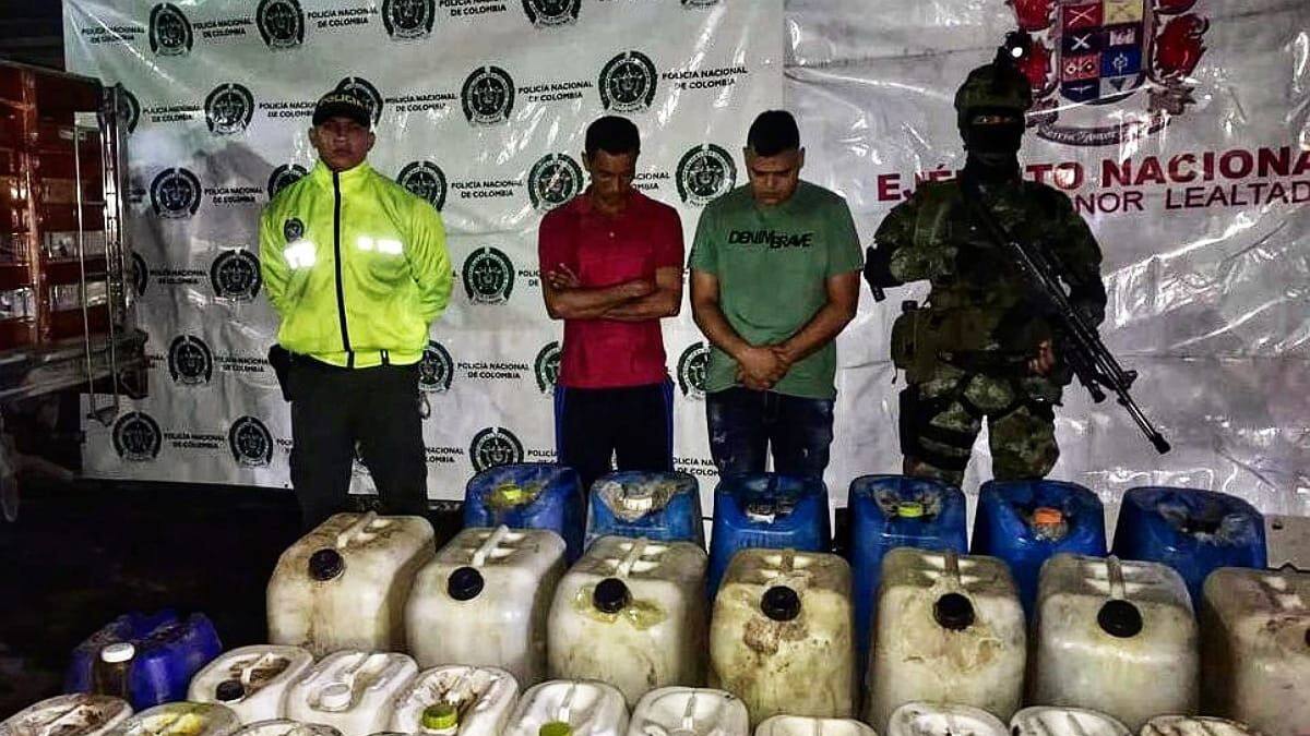 Desmantelaron un laboratorio de producción de cocaína en el norte del Cauca