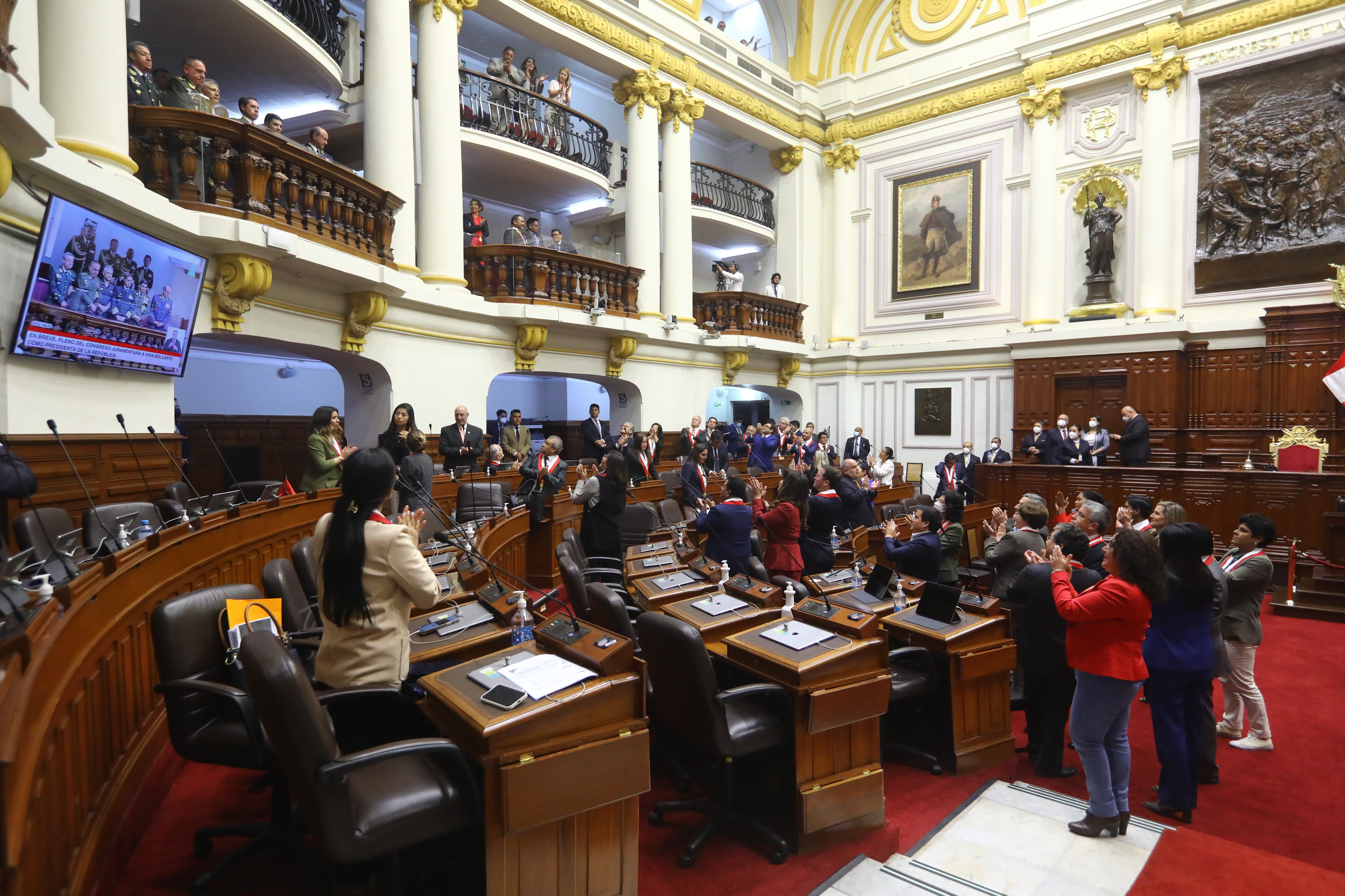 Congreso de Perú. Foto: Vía Getty Images.