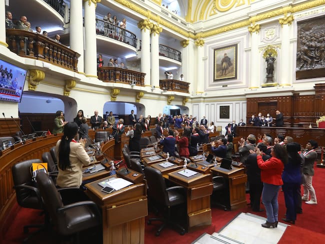 Congreso de Perú. Foto: Vía Getty Images.