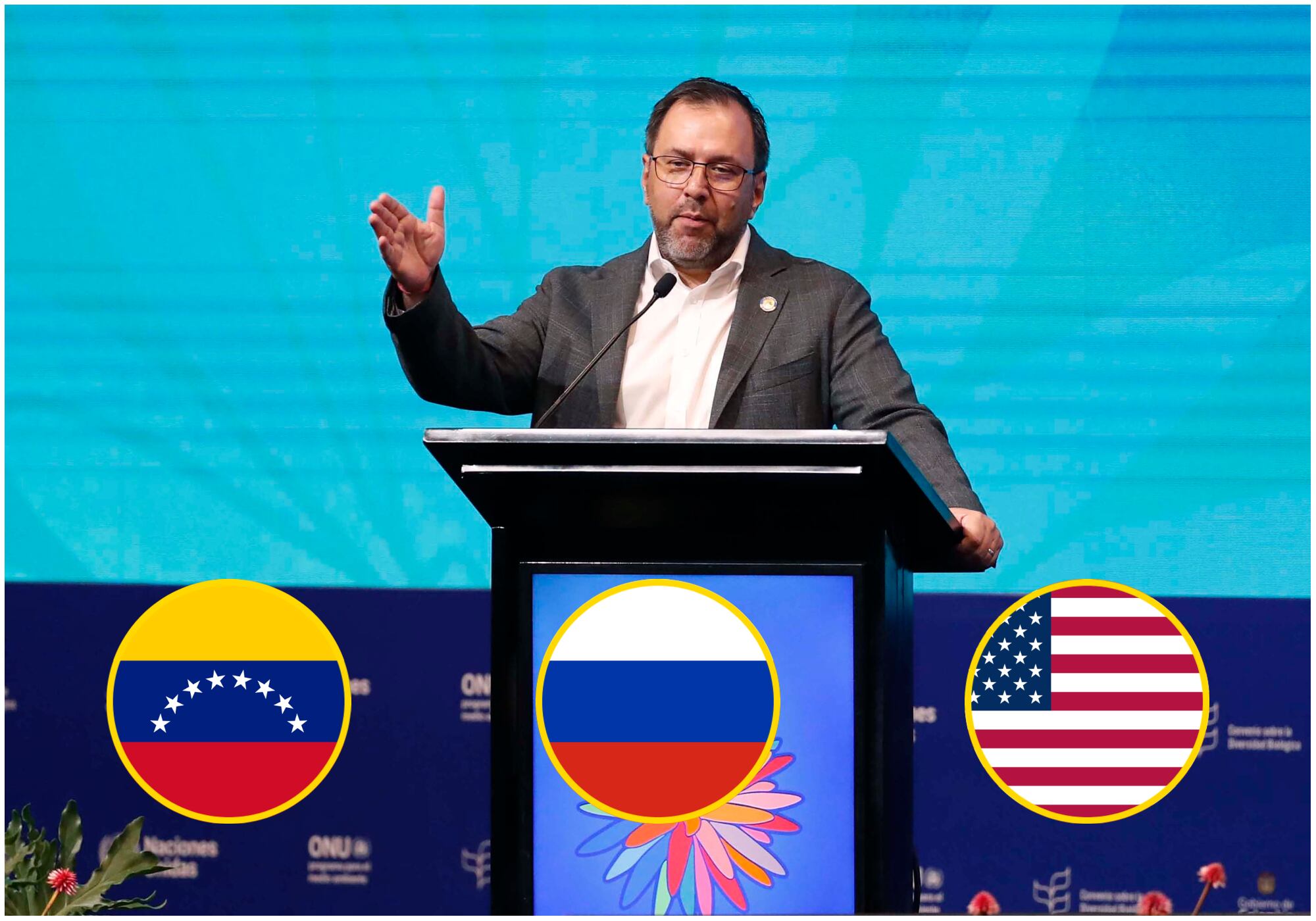 Venezuela agradece a Rusia la “comunicación constante” ante despliegue militar de EE.UU. Foto: EFE.