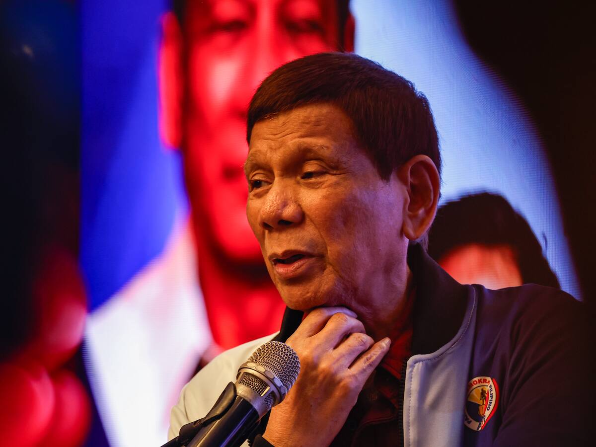 CPI anunció que expresidente filipino está en el centro de detención tras pasar “controles médicos”