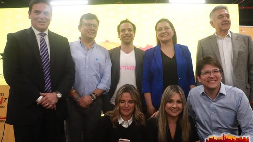 Vea los mejores momentos del primer debate por la alcaldía de Bogotá. Foto: W Radio