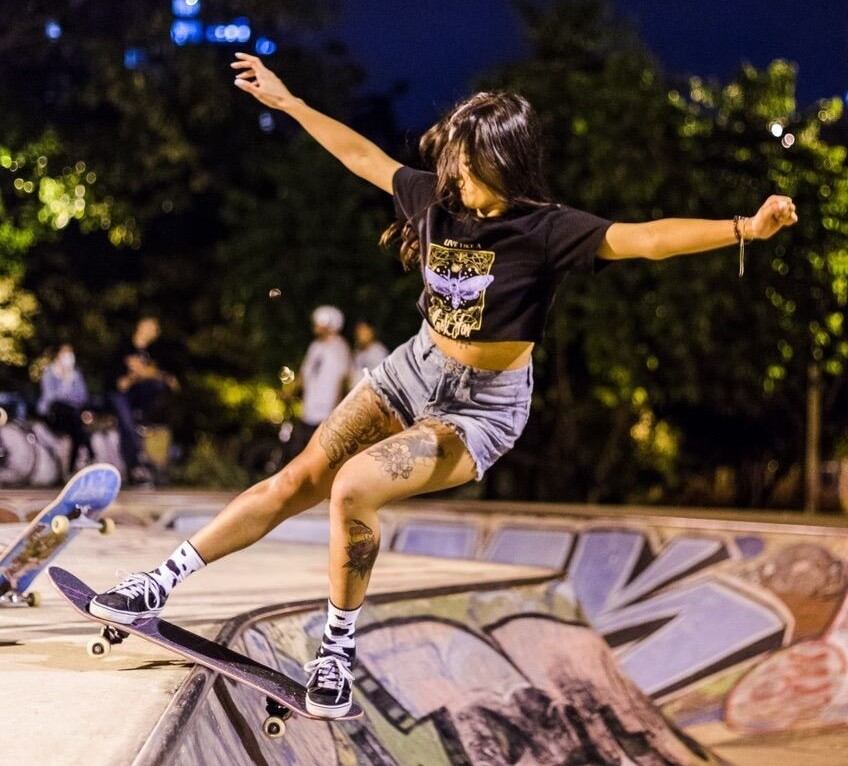 Valentina Díaz, líder de 'Sobre Ruedas Girls'. Foto: Cortesía Valentina Díaz
