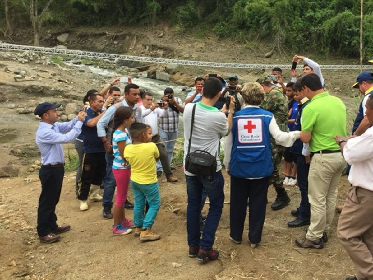 Activan bocatoma provisional para entrega de agua en Corinto, Cauca