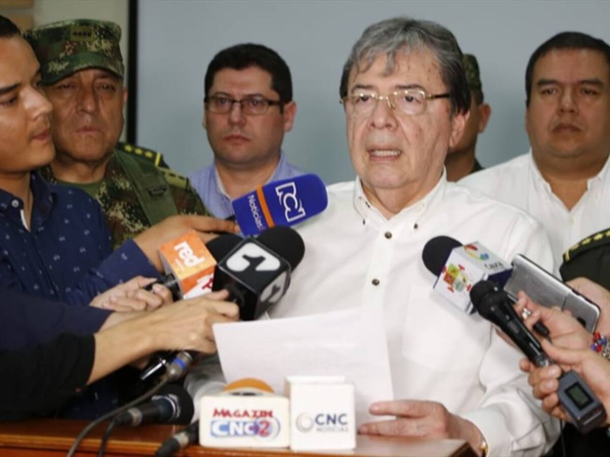 Cinco capturados tras atentado en Santander de Quilichao, Cauca