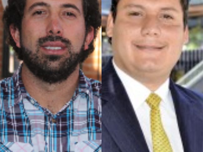 Diego Guevara y Gonzalo Hernández. Foto: fce.unal.edu.co/ y www.javeriana.edu.co/