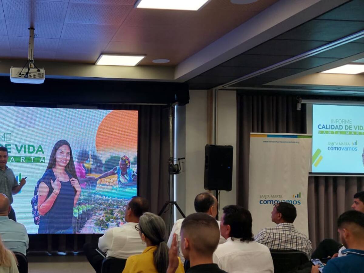 Santa Marta Cómo Vamos presentó informe de la calidad de vida de los samarios