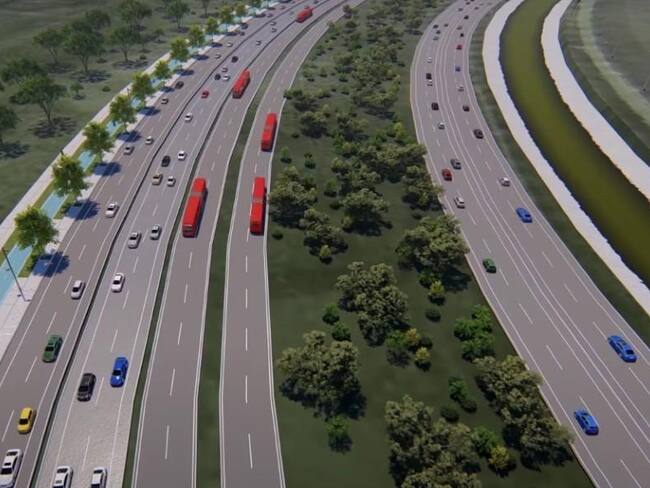 Proyecto ALO Sur en Bogotá. Foto: Agencia Nacional de Infraestructura.