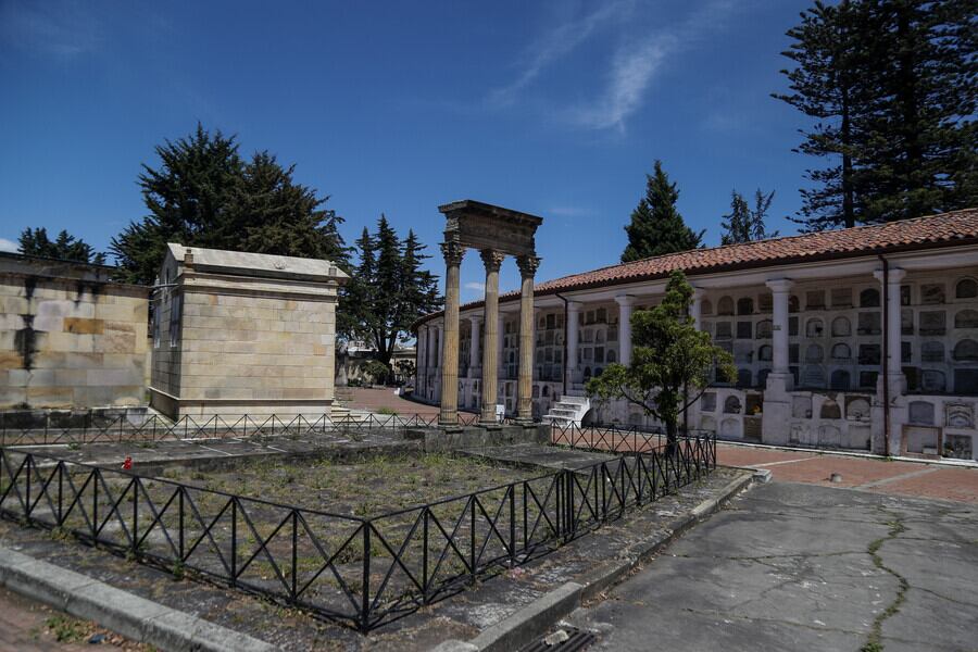 Cementerio Central de Bogotá. Foto: Colprensa.