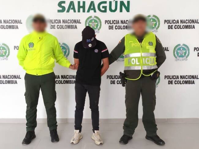 Capturan a alias Tribilín. Foto: Policía Nacional.