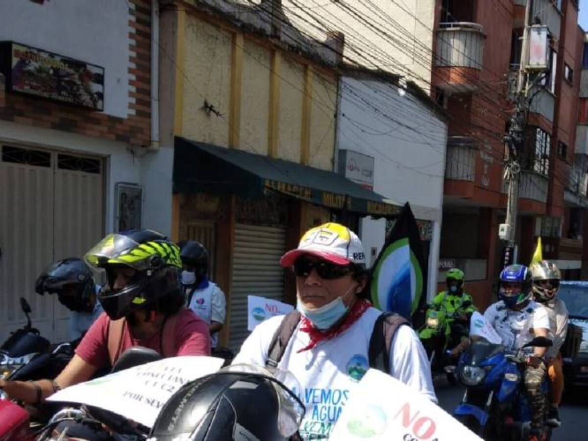 Caravana de ambientalistas por supuesta hipocresía del presidente Iván Duque