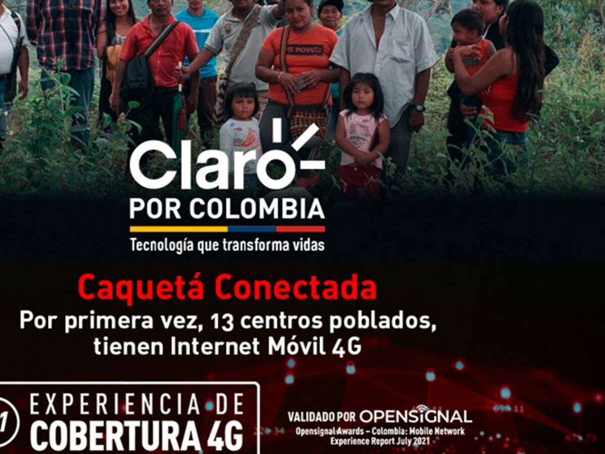 13 centros de Caquetá contarán por primera vez Internet Móvil 4G