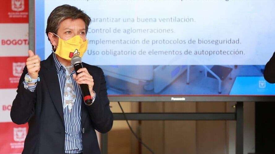 Alcaldesa de Bogotá, Claudia López. Foto: Colprensa