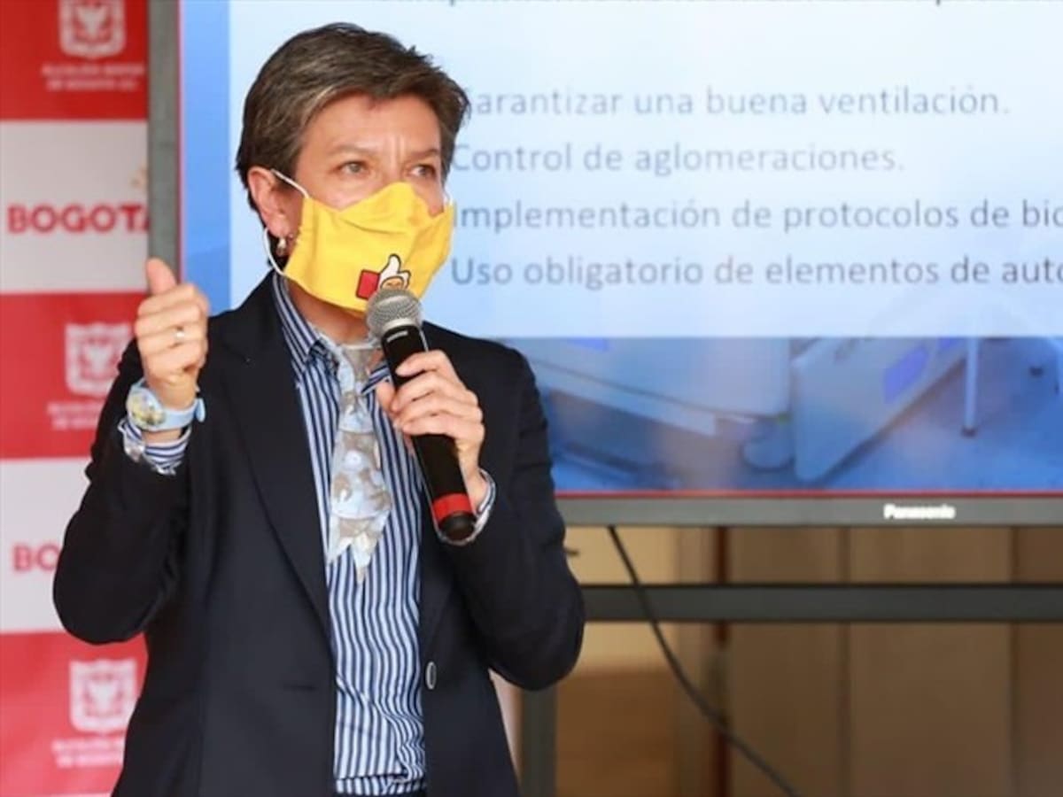 A pesar del incremento de casos de COVID-19 en Bogotá, la situación es estable: López