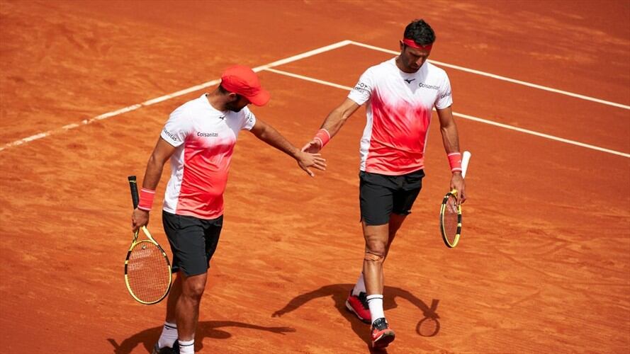 Los tenistas colombianos vencieron en la primera ronda al taiwanés Lu Yen-hsun y el neerlandés David Pel.. Foto: Quality Sport Images/Getty Images
