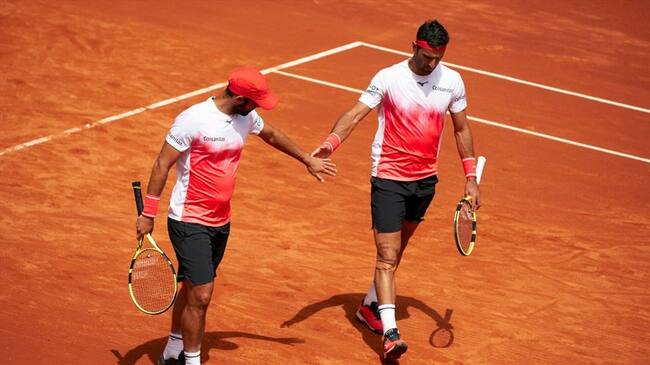 Los tenistas colombianos vencieron en la primera ronda al taiwanés Lu Yen-hsun y el neerlandés David Pel.. Foto: Quality Sport Images/Getty Images