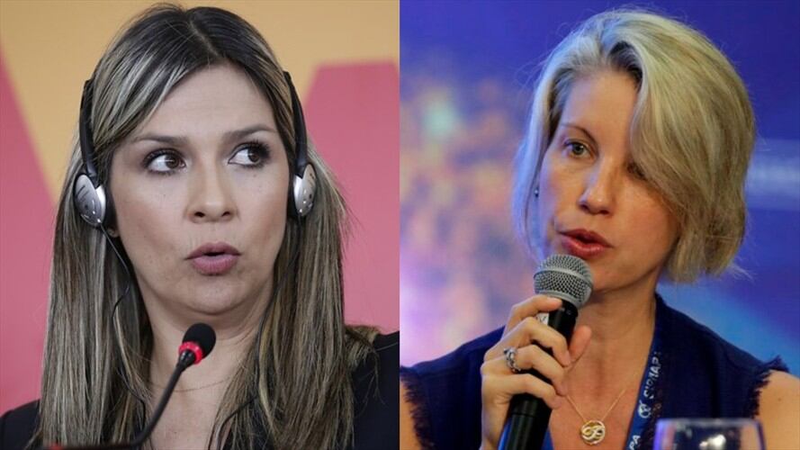 Se conocieron amenazas contra las dos reconocidas periodistas Claudia Gurisatti y Vicky Dávila. Foto: Colprensa